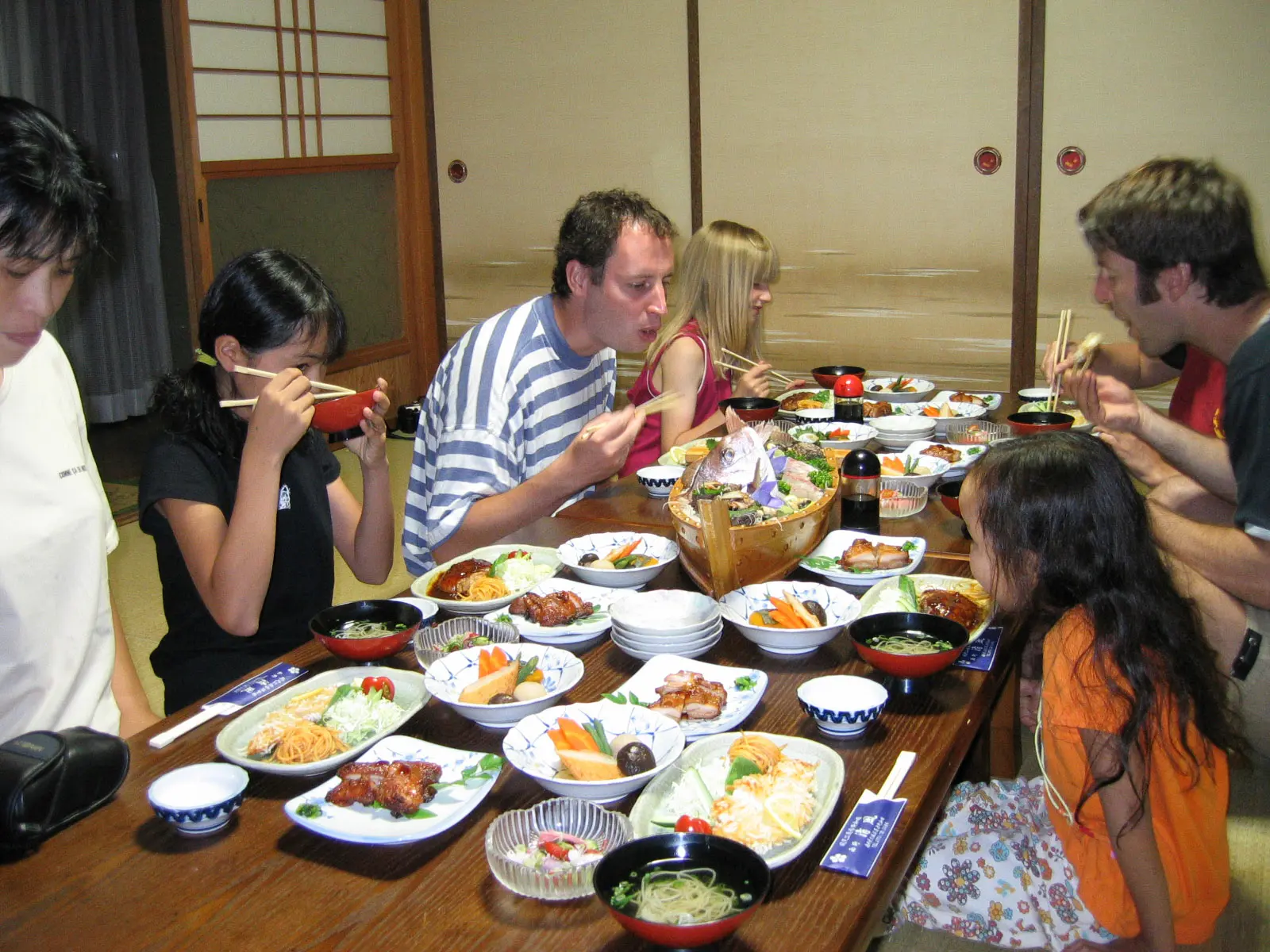 家族でお食事